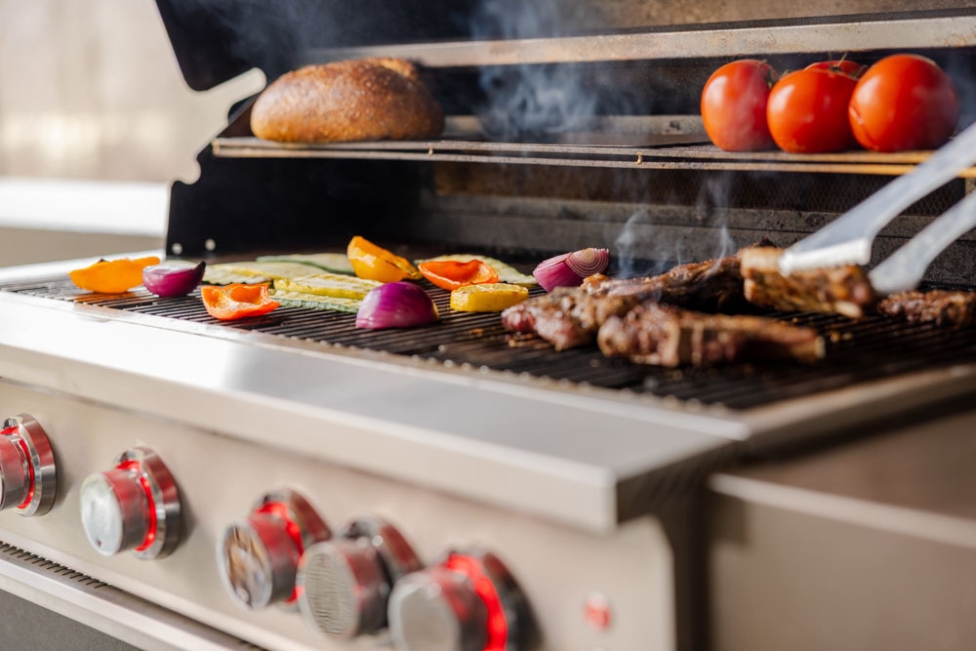 How to set up indirect heat on a gas grill for multi zone grilling
